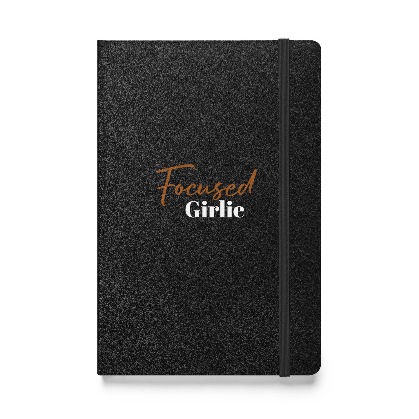 Focused Girlie - Hardcover bound notebook