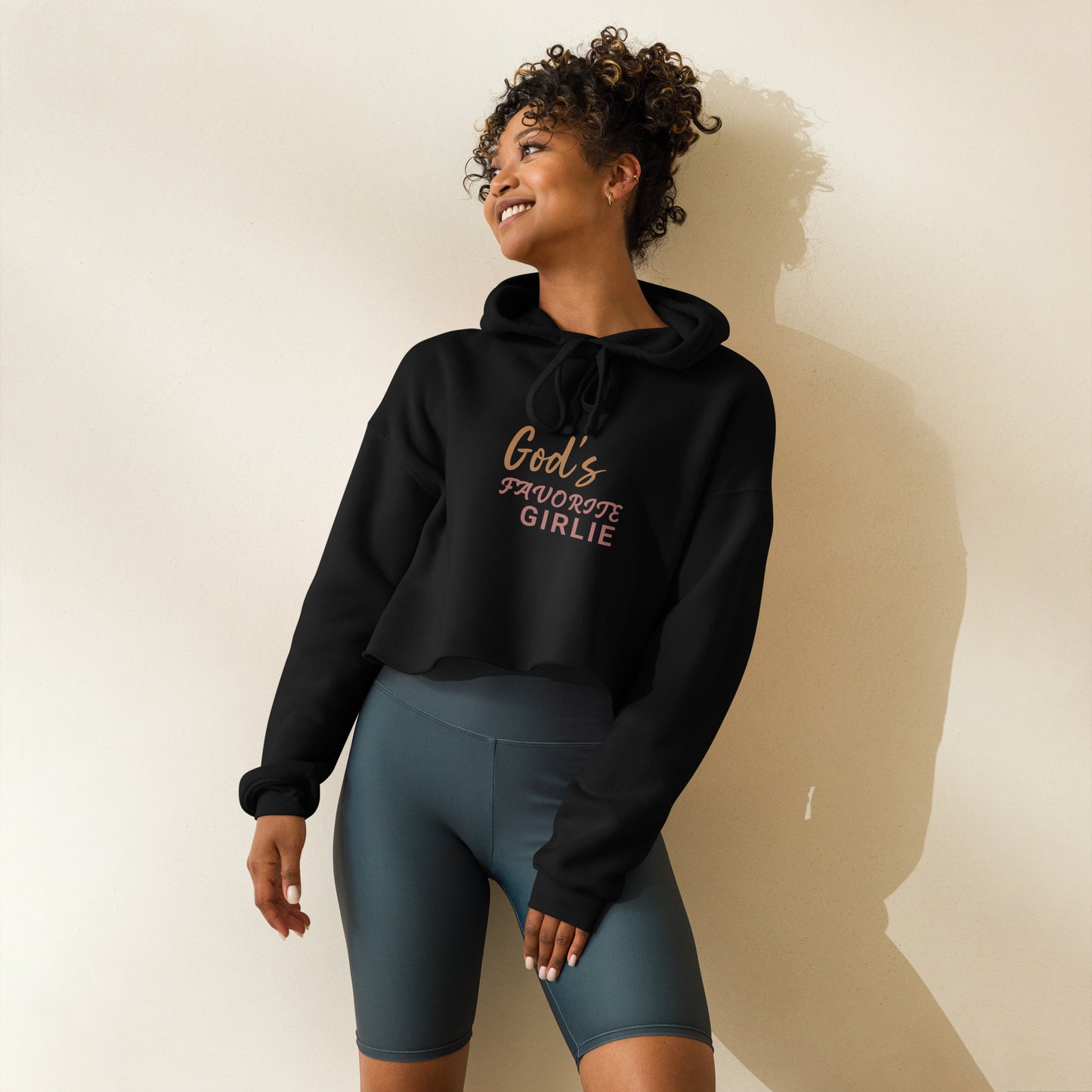 God's Favorite Girle - Crop Hoodie