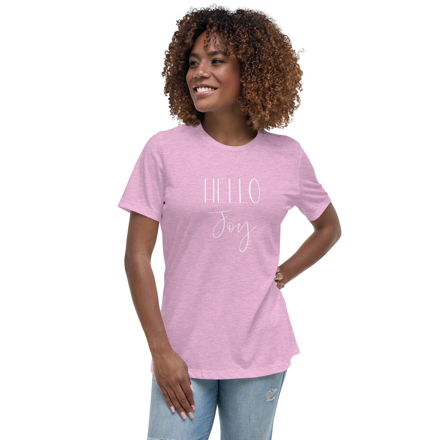 Hello Joy - Multiple Color Options - Women's Relaxed T-Shirt
