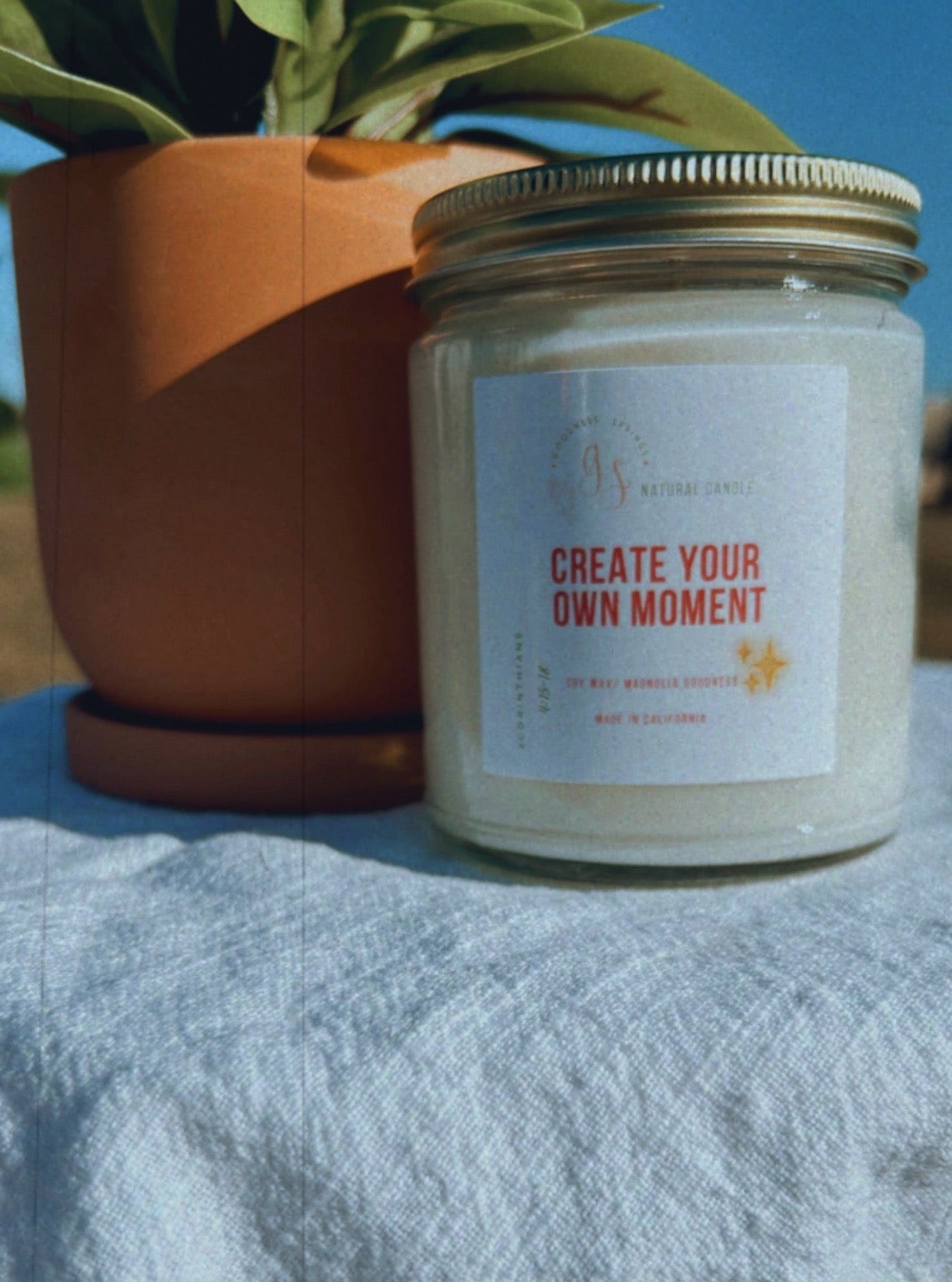 Create Your Own Moment - Handmade Candle