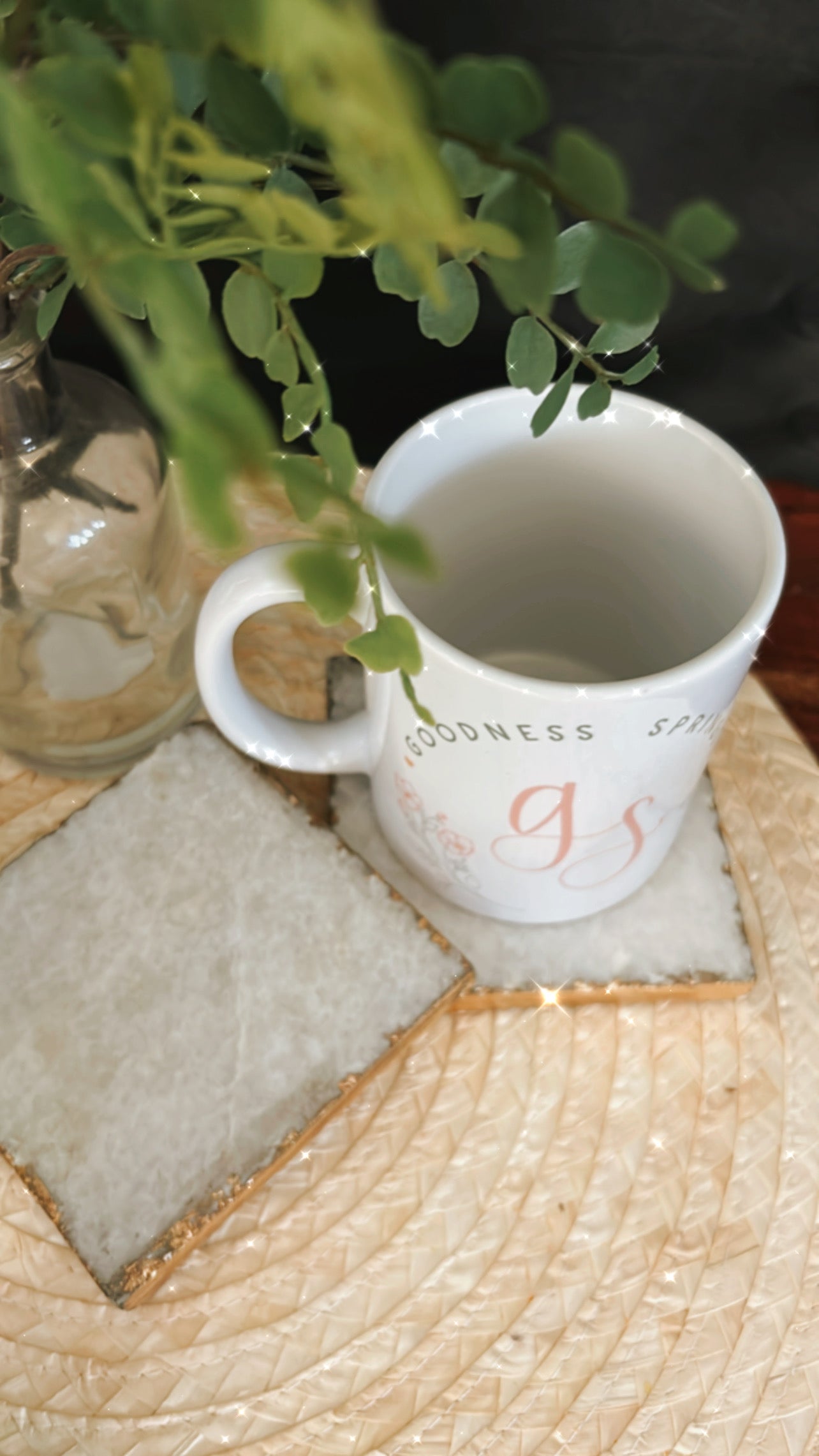 Goodness Springs - White Glossy Mug