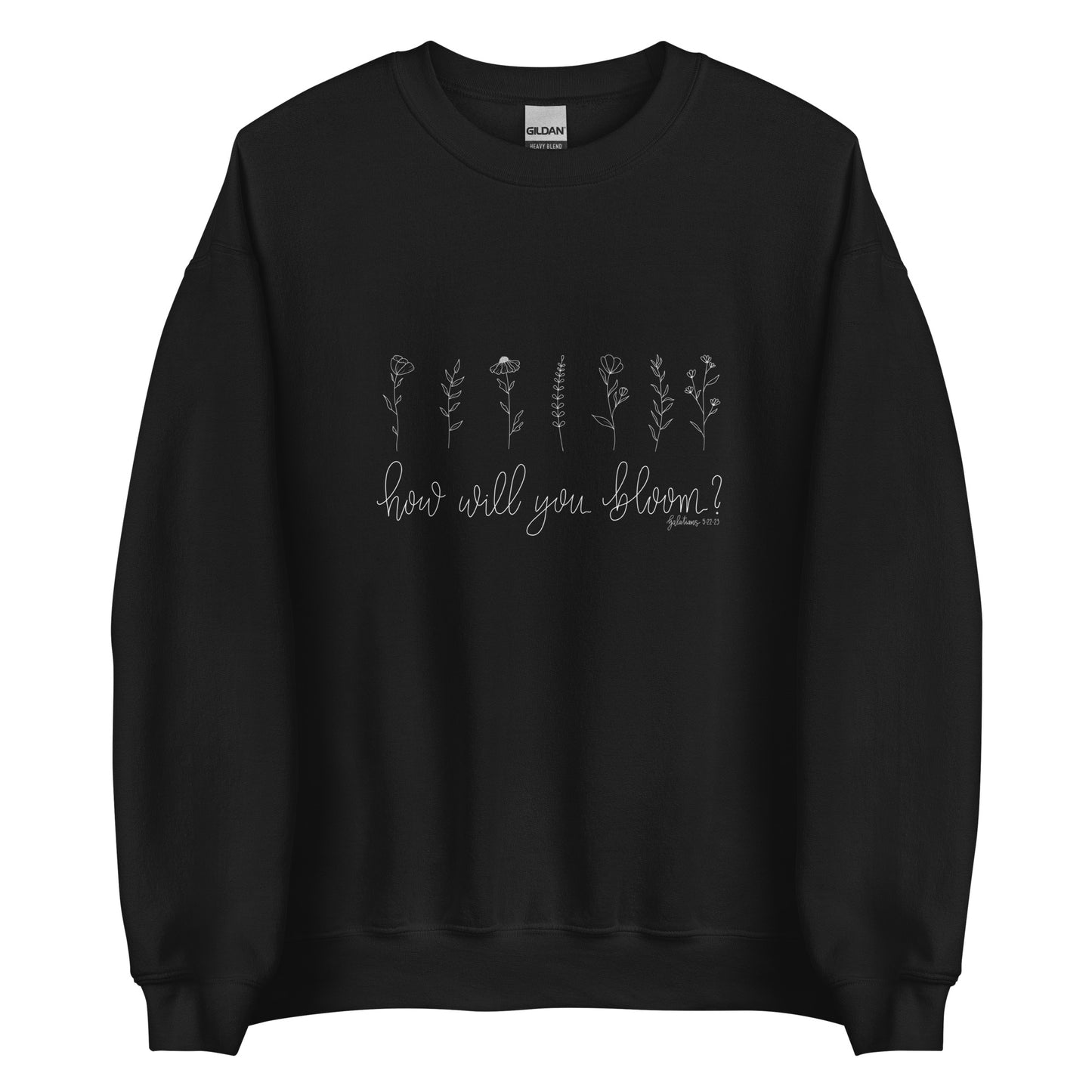 How Will You Bloom -  Unisex Crewneck Sweatshirt