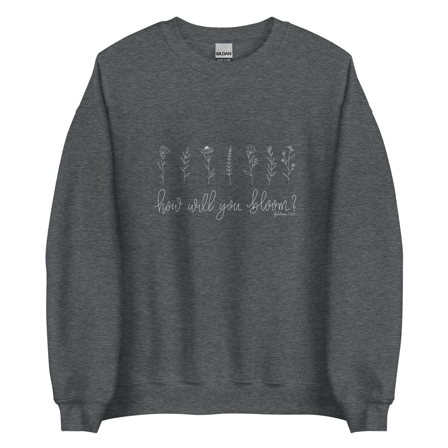 How Will You Bloom -  Unisex Crewneck Sweatshirt