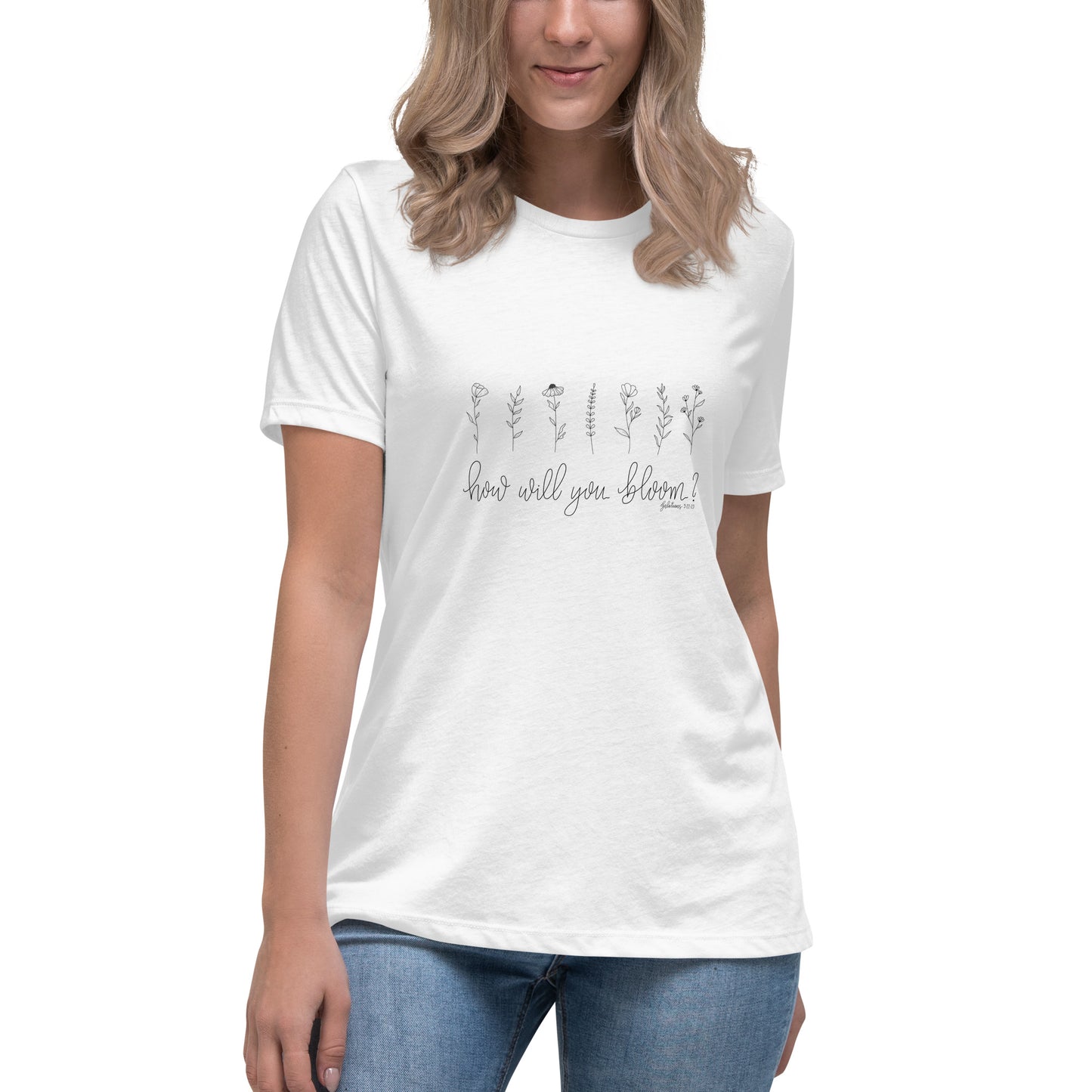 How Will You Bloom - Women's Relaxed T-Shirt