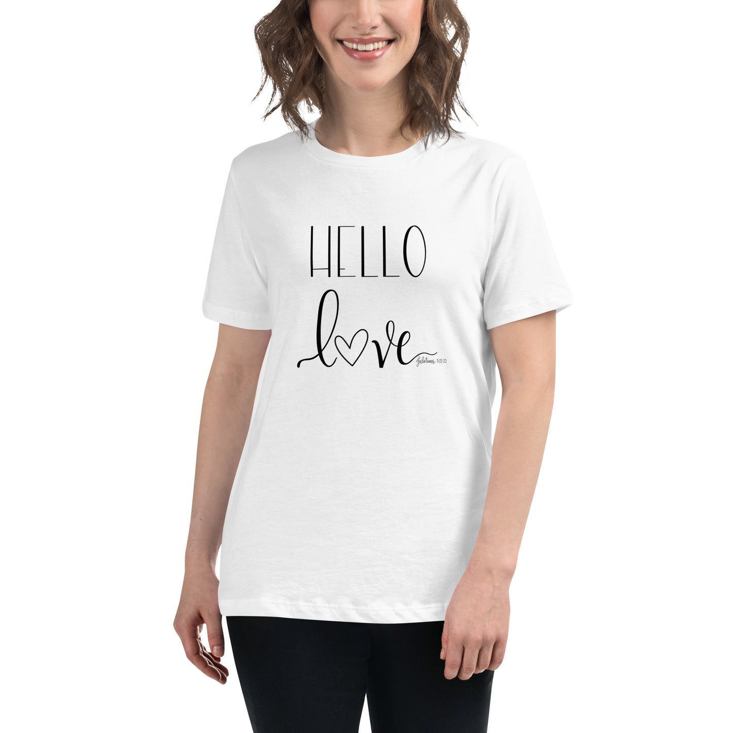 Hello Love - Women's Relaxed T-Shirt