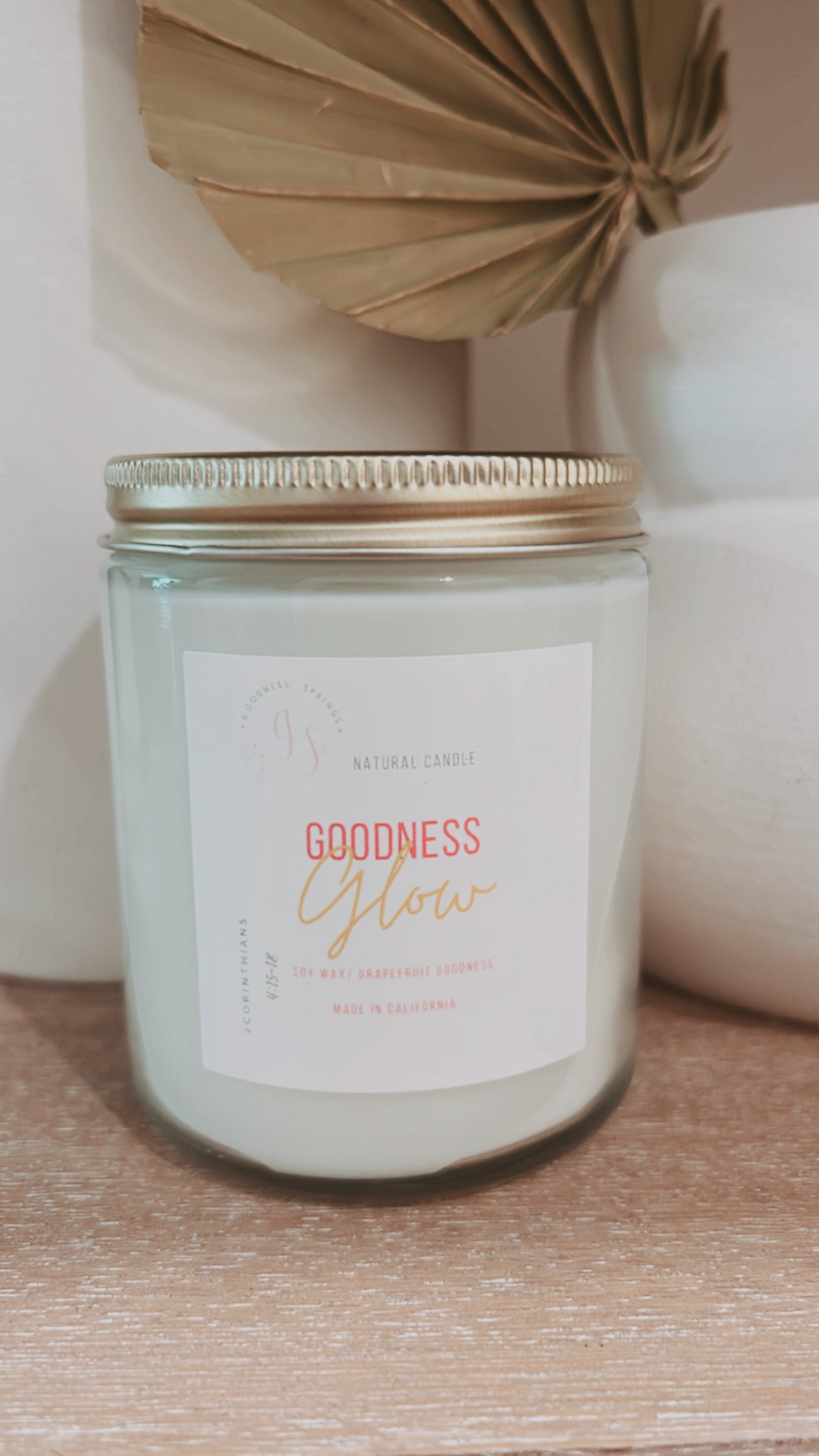 Goodness Glow -Handmade Candle